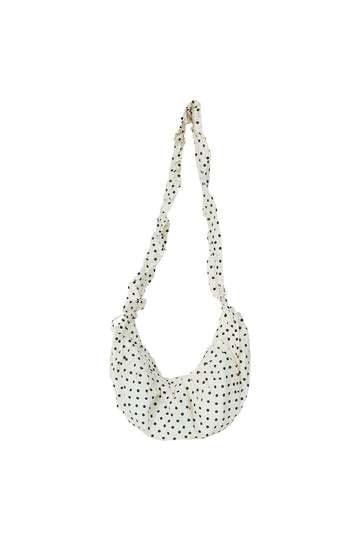 Dotin shirring tote bag